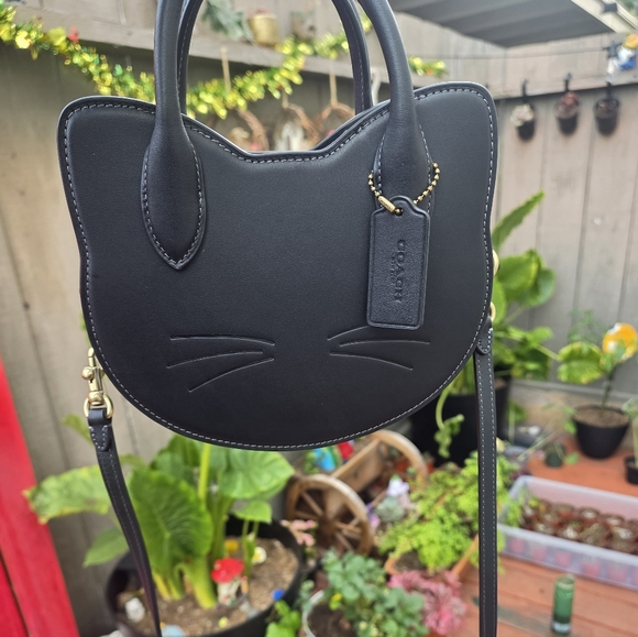 Coach Black Cat Crossbody Bag